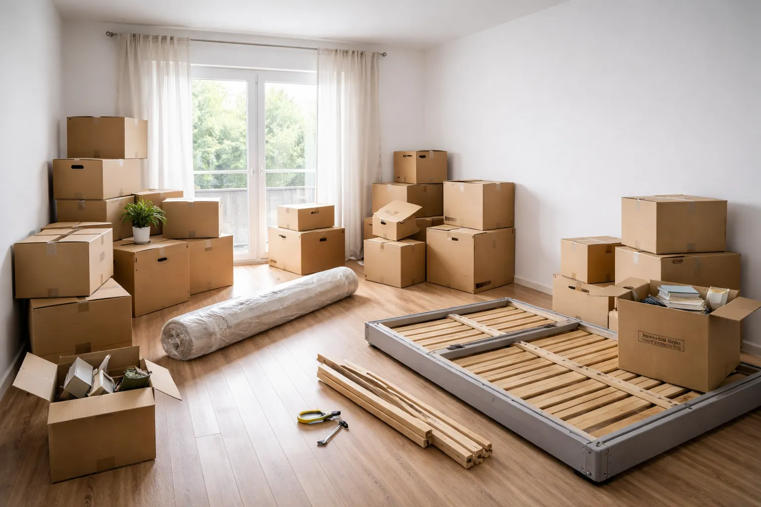 Après l'installation par Visser Serrer